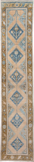 Antique NW Persian Runner Rug (3' x 15')
